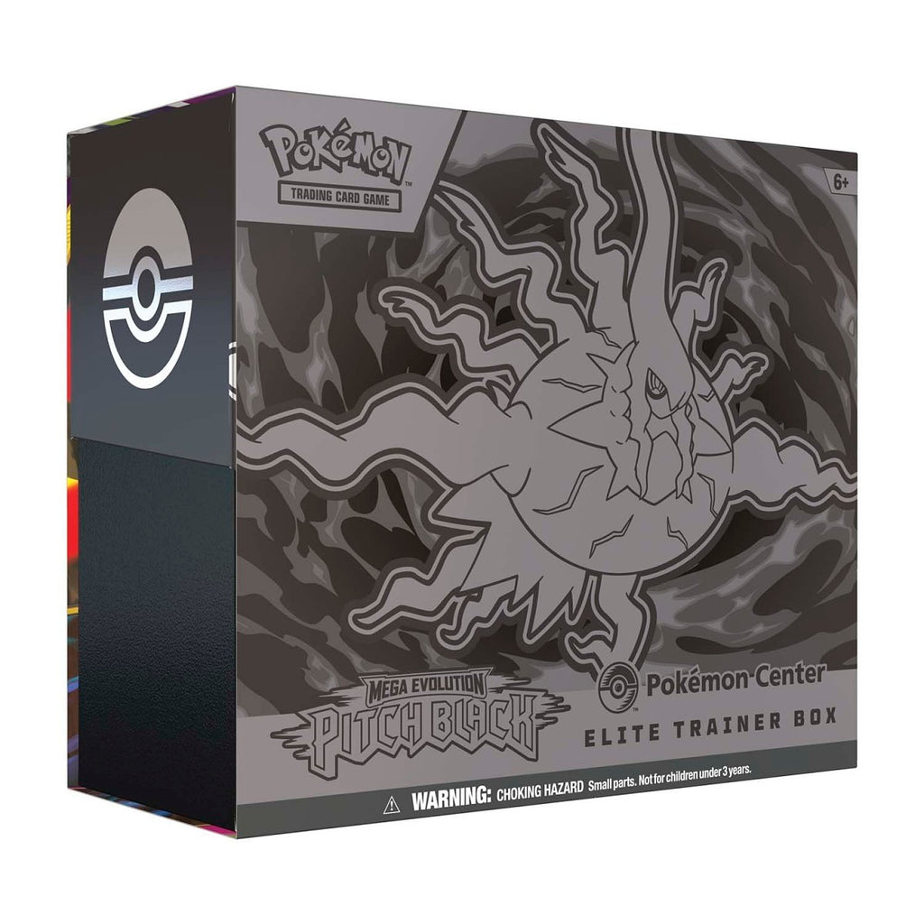 [EN] Pokémon TCG_ Mega Evolution-Pitch Black Pokémon Center Elite Trainer Box English variant_title Booster Box - HODOKAT 香港現貨 Fast Delivery One Piece Pokémon TCG Card Game