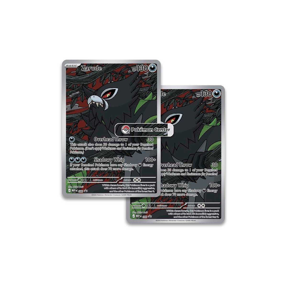 [EN] Pokémon TCG_ Mega Evolution-Pitch Black Pokémon Center Elite Trainer Box English variant_title Booster Box - HODOKAT 香港現貨 Fast Delivery One Piece Pokémon TCG Card Game