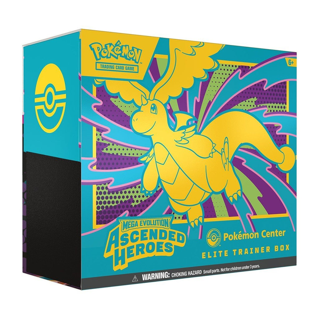 [EN] Pokémon TCG_ Mega Evolution-Ascended Heroes Pokémon Center Elite Trainer Box English variant_title Booster Box - HODOKAT 香港現貨 Fast Delivery One Piece Pokémon TCG Card Game