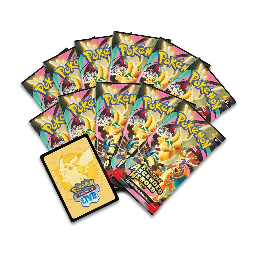 [EN] Pokémon TCG_ Mega Evolution-Ascended Heroes Pokémon Center Elite Trainer Box English variant_title Booster Box - HODOKAT 香港現貨 Fast Delivery One Piece Pokémon TCG Card Game