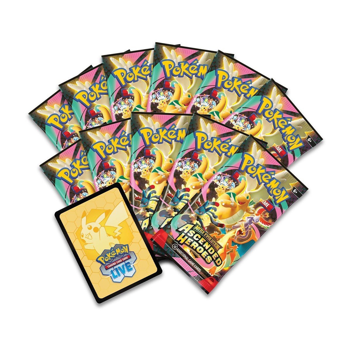 [EN] Pokémon TCG_ Mega Evolution-Ascended Heroes Pokémon Center Elite Trainer Box English variant_title Booster Box - HODOKAT 香港現貨 Fast Delivery One Piece Pokémon TCG Card Game