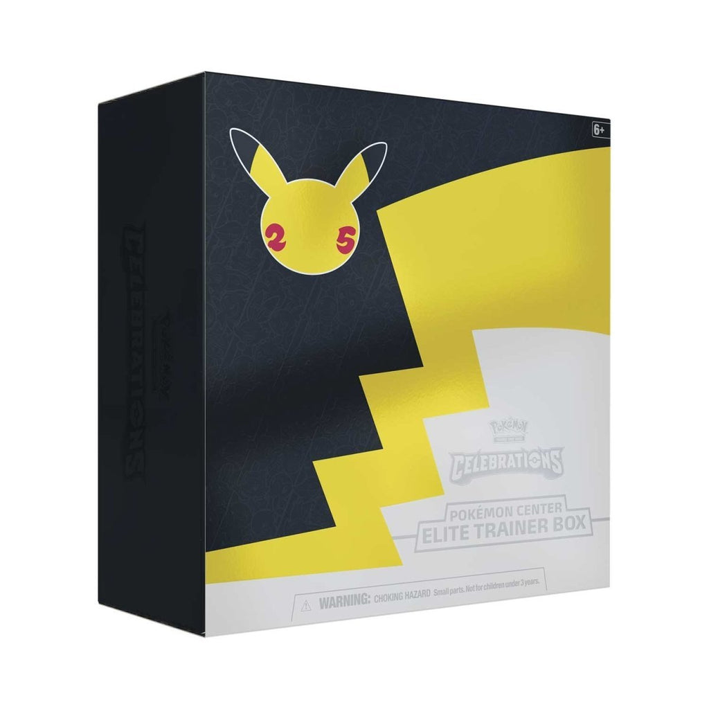 [EN] Pokémon TCG_ Celebrations Pokémon Center Elite Trainer Box English variant_title Booster Box - HODOKAT 香港現貨 Fast Delivery One Piece Pokémon TCG Card Game