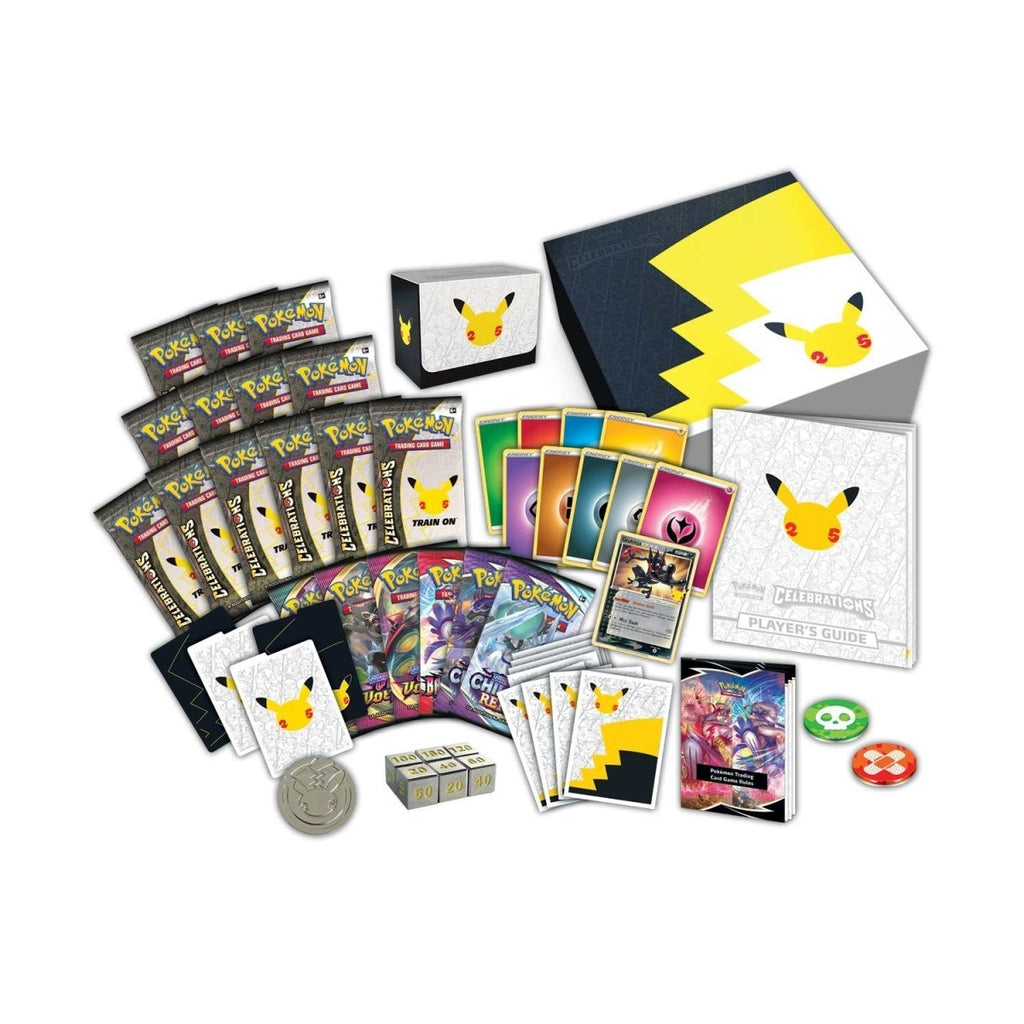 [EN] Pokémon TCG_ Celebrations Pokémon Center Elite Trainer Box English variant_title Booster Box - HODOKAT 香港現貨 Fast Delivery One Piece Pokémon TCG Card Game