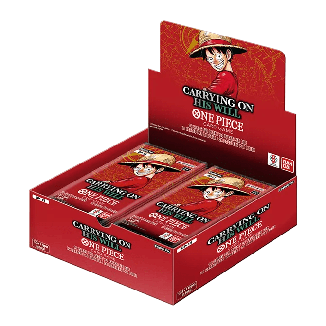 [EN] ONE PIECE OP-13 CARRYING ON HIS WILL BOOSTER BOX English  Booster Box - HODOKAT 香港現貨 Fast Delivery One Piece Pokémon