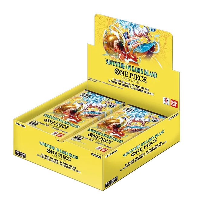 [EN] ONE PIECE OP-15 ADVENTURE ON KAMI'S ISLAND BOOSTER BOX English variant_title Booster Box - HODOKAT 香港現貨 Fast Delivery One Piece Pokémon TCG Card Game